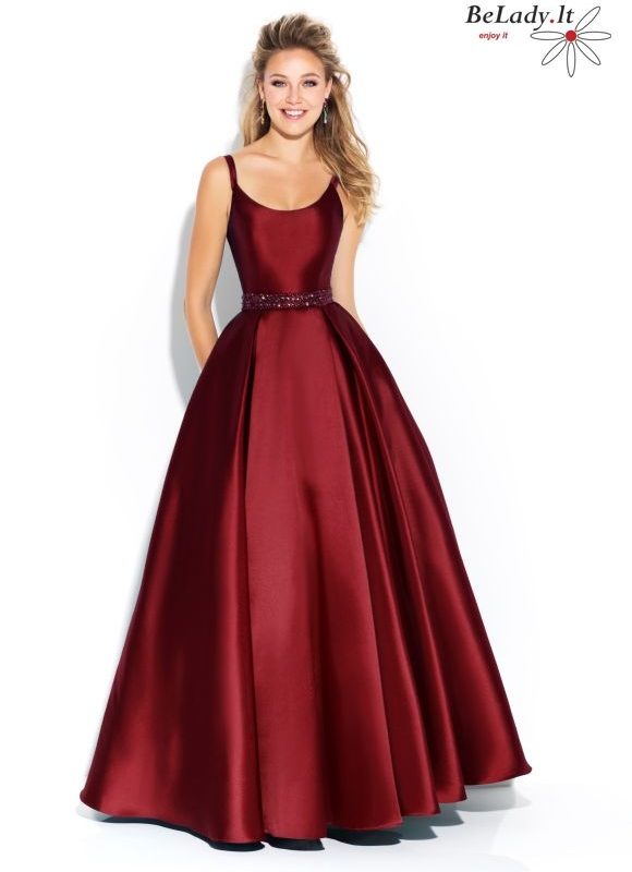 Burgundiška suknelė 17-240